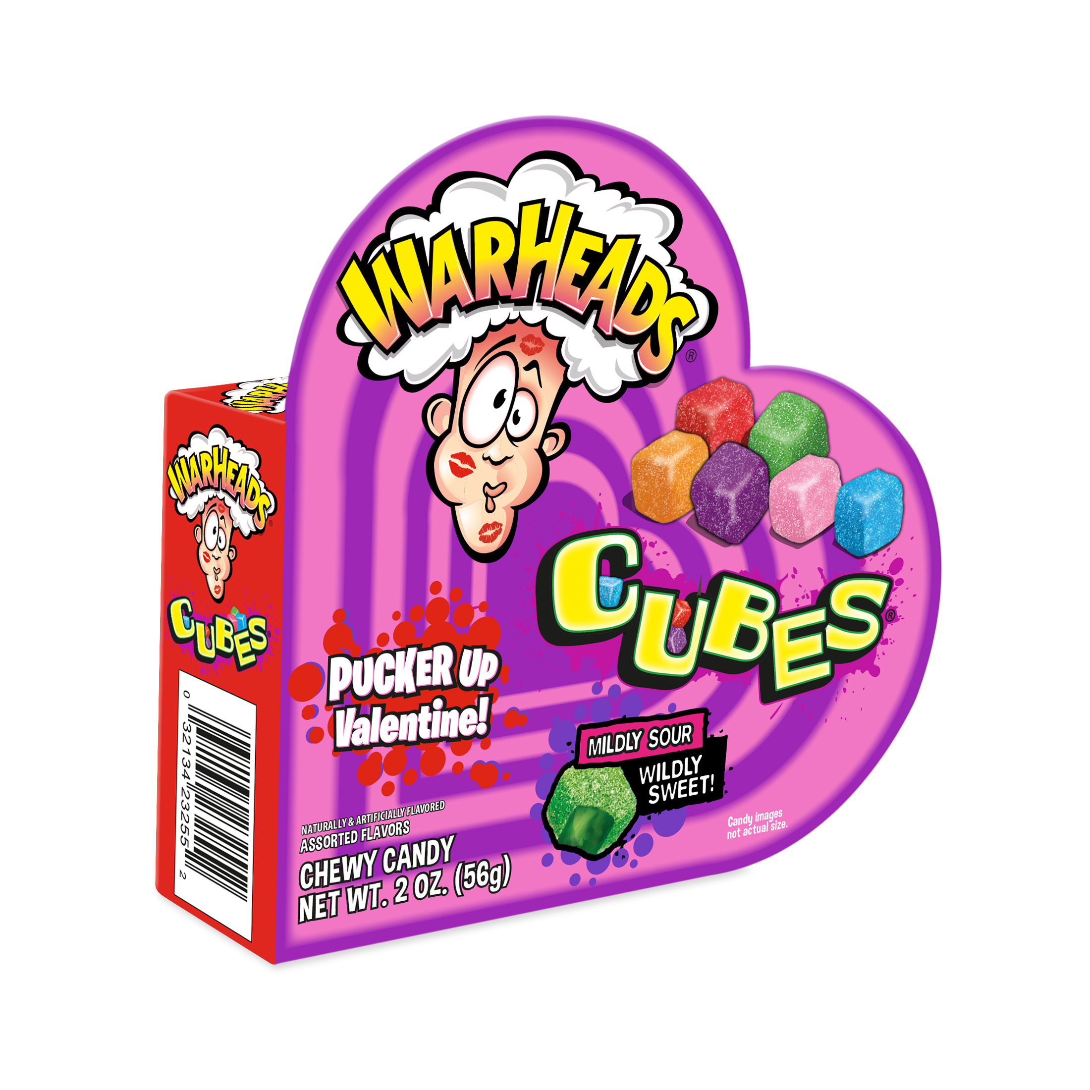 Warheads Cubes Heart Box, 2 oz. - image 2 of 5
