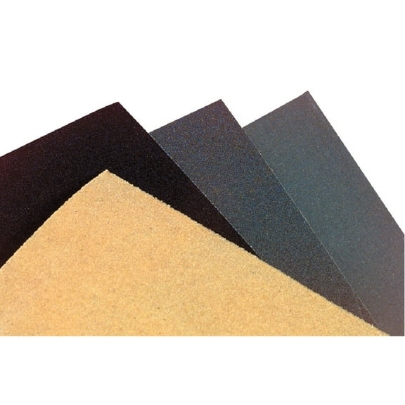 Norton Sandpaper - 25 Sheets, 9" x 11", Assorted