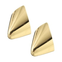2Pcs Metal Shoes Pointed Protector Pointed Shoe Head Tips Cap for Shoe Protection Repair(Gold, 31mm)