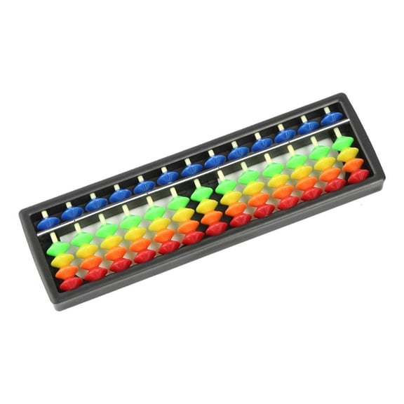 Ywmsfl Colorful 13 Row Student Abacus Durability Design For Math Exercises Portable Counting Tool Enhances Focally In Classroom Homeschool Activities