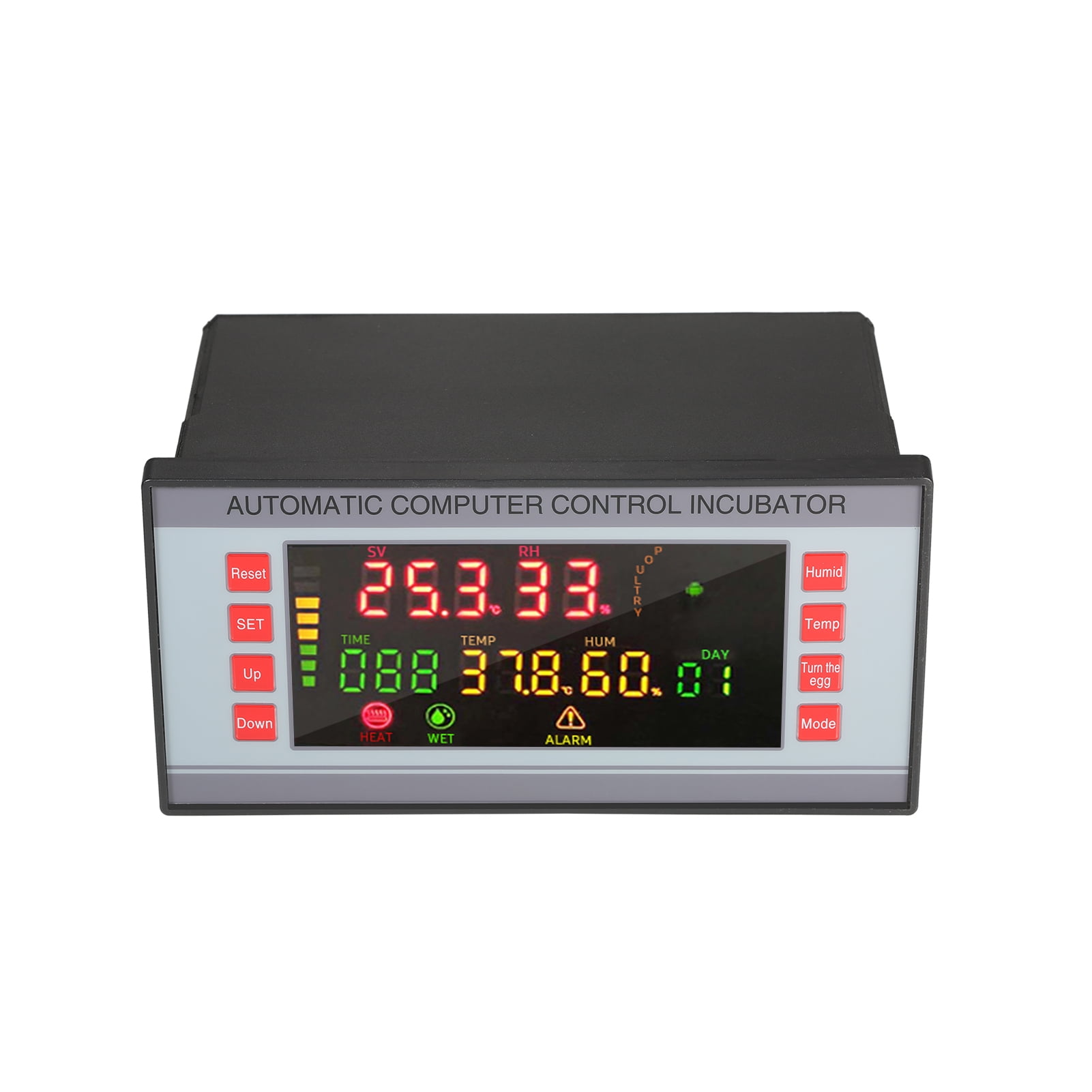Digital Automatic Computer Egg Incubator Controller Temperature Humidity Control 