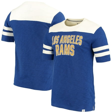 Los Angeles Rams Fanatics Branded True Classics Throwback Slub T-Shirt -
