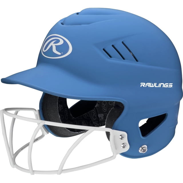 Casco de bateo Rawlings COOLFLO HIGHLIGHTER Columbia Blue