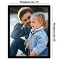 thumbnail image 5 of Americanflat 22x28 Poster Frame with Polished Plexiglass Wide Photo Frames Made Vertical Horizontal - Black, 5 of 8