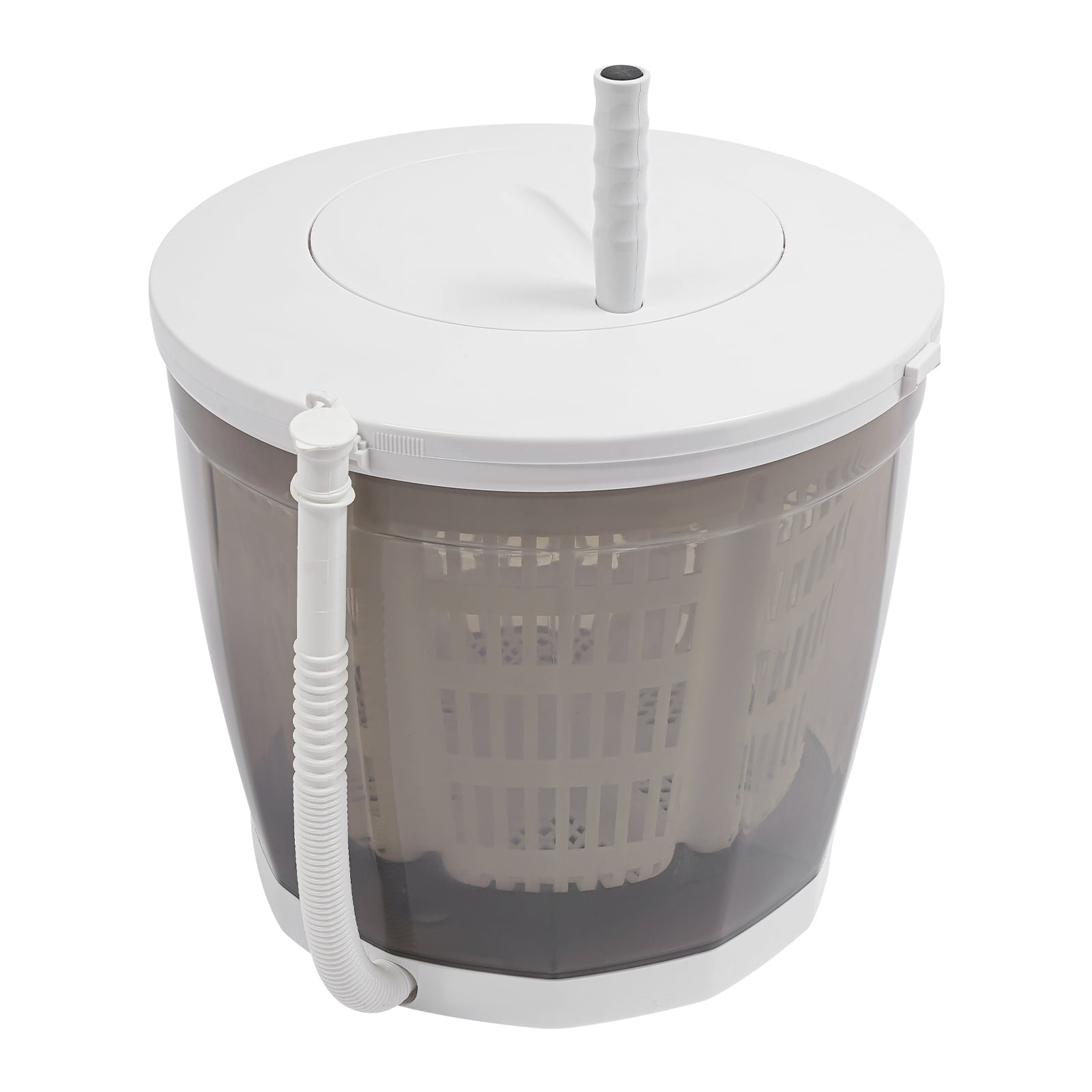 2 in 1 Non-Electric Washing Machine, Compact Washer Spin Dryer, Hand Washer
