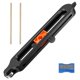 thumbnail image 1 of Contour Scribe Tool with Lock Adjustable Contour Gauge Scribe Tool with 2 Pencils Edge Corner Measuring Duplicator, 1 of 5