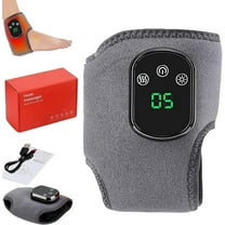 Foot Massager, Emsence Triple Therapy Foot Massager with 3 Vibration Mode, Heated Ankle Wrap, 5 Heat Leavel for Achilles Tendinitis and Plantar Fasciitis