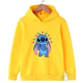 thumbnail image 3 of Sudadera con capucha de Disney Stitch de los años 90, ropa de dibujos animados para niñas y niños, sudadera de Lilo Stitch, jersey informal de manga para bebés, 3 of 5