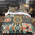 thumbnail image 3 of Home Textiles Bohemian Comforter Cover Set with Pillowcase Children Adult Fashion Bedding Set,Full (80"x90"), 3 of 6