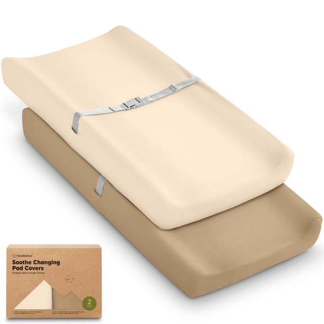 Fundas para Cambiador KeaBabies 2-Pack Algodón Orgánico