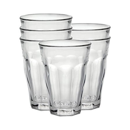 Duralex Picardie 16-7/8-Ounce Clear Tumbler, Set of 6