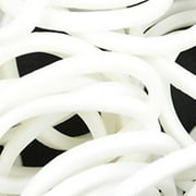 Loom Bands 500/pkg W/25 Clasps-white