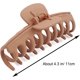 thumbnail image 4 of lote De 4 Pinces Cheveux Paisses Pour Femme - Lgres Et Antidrapantes Avec Dents De Peigne - Grande Taille - 11 Cm, 4 of 5