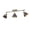 Aged Brass, variant on Golden Lighting 3602-3Sf-Ab Duncan 3 Light 35" Wide Fixed Rail Linear Ceiling Fixture /