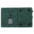 thumbnail image 2 of Case for Universal 7.5-8.5 Inch, Embossed PU Leather Folio Stand Cover Shockproof Drop Protective with Card Slots & Pen Holder for iPad / Samsung / Amazon Kindle / Lenovo / Onn - Green, 2 of 5