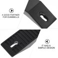 thumbnail image 2 of MasteelfCA 1pc Deadlift Wedge Barbell Jack Silicone Pad Barbell Plate Protection Pad, 2 of 7