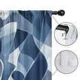 thumbnail image 4 of Blackout Kids Curtains,Blue and Grey Abstract Art Artwork Childrens Insulated Curtains Set Of 2,Bedroom Essentials,Toddler Room Decor 42x54in(106x137cm), 4 of 4