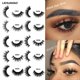 thumbnail image 2 of Pestañas de maquillaje LEHUAMAO, pestañas de visón 3D, pestañas gruesas hechas a mano, pestañas esponjosas, volumen libre de crueldad, pestañas suaves tenues, pestañas postizas reutilizables Tan Jianjun unisex, 2 of 2