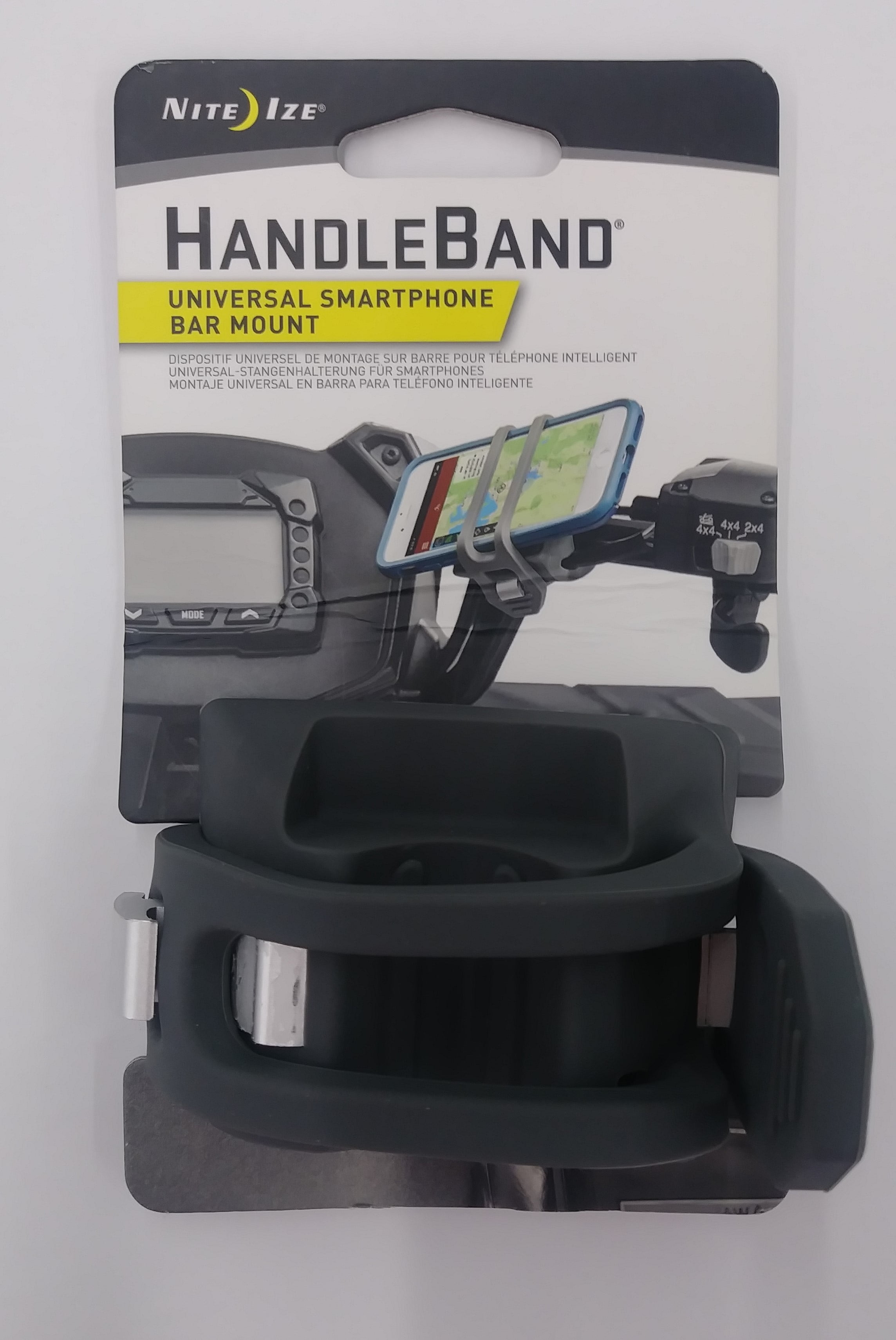nite ize handleband universal smartphone bar mount
