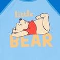 thumbnail image 4 of Disney Winnie the Pooh Baby Boys' Swimwear 2-Piece Rash Guard and Swim Trunks Set Navy Blue, 4 of 5