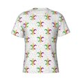 thumbnail image 3 of Naloa Mardi Gras Carnival1 Men's T-Shirt Sport T-shirt Men's Basic Tee Casual Men's Shirt, Round Neck, Short Sleeves - Large, 3 of 5