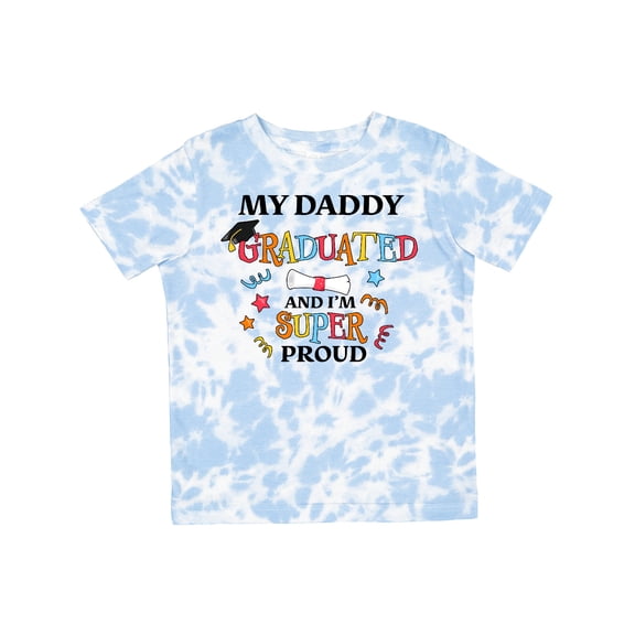 Inktastic My Daddy Graduated and I'm Super Proud Boys or Girls Toddler T-Shirt