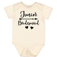thumbnail image 3 of Inktastic Junior Bridesmaid Wedding Bridal Party Girls Baby Bodysuit, 3 of 5
