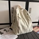 thumbnail image 4 of Mochila grande Bolso casual unisex de lona de gran capacidad para mujeres y hombres al aire libre (blanco), 4 of 7