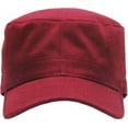 thumbnail image 2 of Cadet Army Military Fitted Botton Cap Basic Everyday Castro Radar Hat, 2 of 6