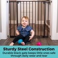 thumbnail image 5 of Toddleroo’s StepSafe Auto-Close Gate, Black, 5 of 11