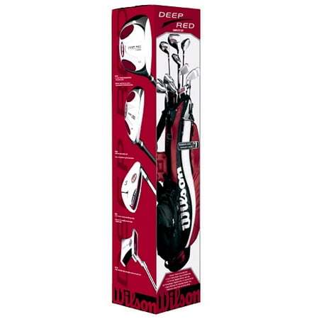 Wilson Deep Red Golf Package Set