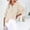 16# Beige, variant on Linen Shirts for Women Summer Tops Casual Gauze Button Neck Long Sleeve Oversized Blouses Tops Lightweight Loose V Neck Pullover Shirts Black M