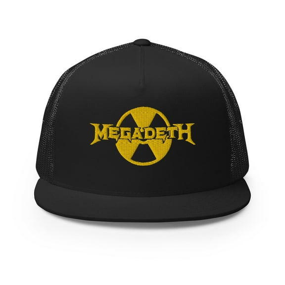 Megadeth - Logo Flat Brim Trucker Hat