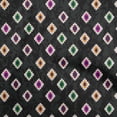 thumbnail image 1 of oneOone Viscose Chiffon Black Fabric African Aztech Sewing Fabric By The Yard Printed Diy Clothing Sewing Supplies 42 Inch Wide, 1 of 4