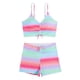 thumbnail image 1 of Traje de baño con pliegues de ángulo plano conservador para mujer informal con estilo Bikini cómodo hueco con estampado OAVQHLG3B Store  lin121212, 1 of 3