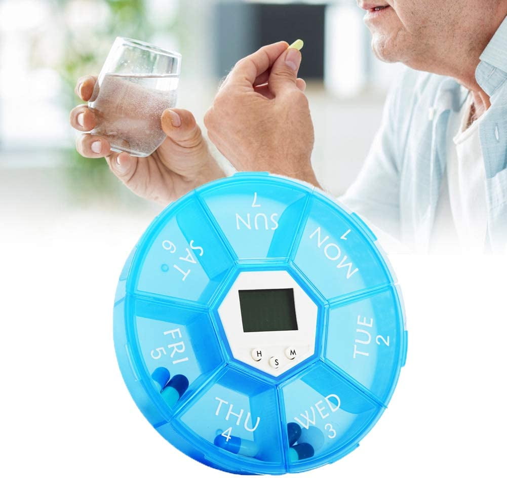 Buy 7Day Electronic Medication Pill Dispensers with Alarm Reminder