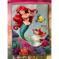 thumbnail image 2 of Seaside Ariel Little Mermaid Extra Soft Plush 60"x80" Twin Size Blanket, 2 of 5