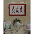 thumbnail image 6 of Outdoor TV Cover 60 to 65 Inch Weatherproof, Valentines Day Gnomes Waterproof TV Screen Protector for Outside Decor with Zipper and Pocket 58"L x 37"H , Buffalo Plaid Love Hearts Rustic Farmhouse, 6 of 7