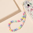 thumbnail image 4 of Beaded Phone Strap Colorful Decorative Phone Charm String Cellphone Wrist Strap, 4 of 10