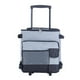 thumbnail image 1 of Guardurnaity Bolsa de refrigeración de 43 L con varilla - Bolsa de picnic portátil de gran capacidad con bolsillo y cremallera, fabricada en tela Envolturas para manijas de equipaje gris, 1 of 6