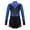 Royal Blue, variant on YONGHS Long Sleeve Gymnastic Leotard for Girls Ballet Dance Jumpsuit Unitard Figure Skating Costume Silver Grey 16