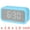 Blue, variant on Unique Bargains 2 Pcs Small Dual Digital Alarm Clock for Bedroom Blue