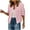 Pink, variant on Fayshow0 Save Up under 50% Faux Shaggy Oversized Shacket Jacket Women's Casual Hoodless Long-Sleeved Sequin Jacket,Pink