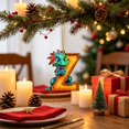 thumbnail image 5 of Cute Christmas Tree Decorations Flat Printed Acrylic Christmas Hanging Ornaments, Lovely Pet Pendant with Hanging Rope for Xmas Party, Scratchproof Colorfast Holiday Decor and Gift for Animal Lovers, 5 of 6