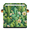 Multicolor 4, variant on CURLYOOT Cactus Plant Cube Storage Bin 11 Inch Fabric Storage Cube for Shelves Decorative Foldable Basket with Leather Handle for Closet Shelves Organizer