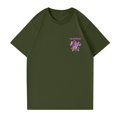 thumbnail image 4 of Pop cazadora para niña Demo-n Hunters Graphic Round-Neck Short Sleeve T Shirt For Kids Youth Fashion Tee With Cartoon Print Design Soft Blend Top For Children （Army Green）, 4 of 4