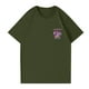 thumbnail image 4 of Pop cazadora para niña Demon Hunters Boys Girls Fashion Round-Neck Group Panels T Shirt （Army Green）, 4 of 4