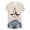 411#Beige, variant on Shirts for Women If The Hat Halloween Witch Hats Women's Crew Neck T Shirt