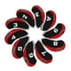 thumbnail image 2 of Cubiertas De La Cabeza Del Club De Conjunto Marcado De La Caja De Hierro Protector De 10 Piezas Impermeables Para Los Amantes Del, 2 of 6