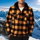 thumbnail image 5 of Ceisia Men's Hooded Solid Color Casual Style Jacket - Polyester-Cotton for Daily & Outdoor Wear Gift, 5 of 5
